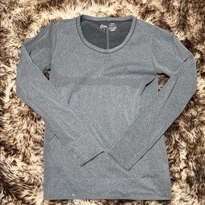 ZYIA Women's Gray Long Sleeve Tee